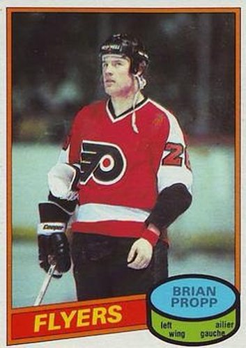 #39 Brian Propp - Philadelphia Flyers - 1980-81 O-Pee-Chee Hockey