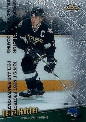#39 Derian Hatcher - Dallas Stars - 1998-99 Finest Hockey