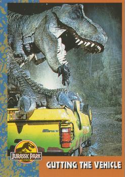 #39 Gutting the Vehicle - 1993 Topps Jurassic Park