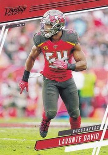 #39 Lavonte David - Tampa Bay Buccaneers - 2020 Panini Prestige Football