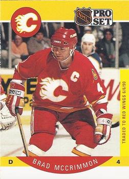 #39 Brad McCrimmon - Calgary Flames - 1990-91 Pro Set Hockey
