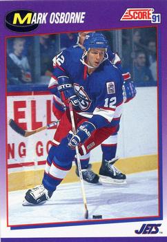 #39 Mark Osborne - Winnipeg Jets - 1991-92 Score American Hockey