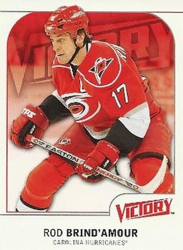 #39 Rod Brind'Amour - Carolina Hurricanes - 2009-10 Upper Deck Victory Hockey