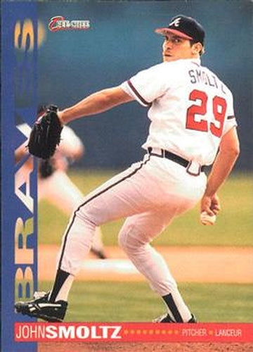 #39 John Smoltz - Atlanta Braves - 1994 O-Pee-Chee Baseball