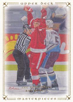 #39 Luc Robitaille - Detroit Red Wings - 2008-09 Upper Deck Masterpieces Hockey