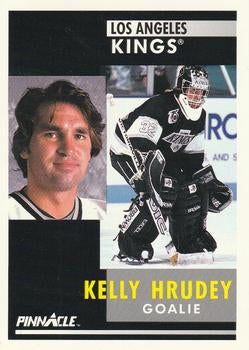 #39 Kelly Hrudey - Los Angeles Kings - 1991-92 Pinnacle Hockey