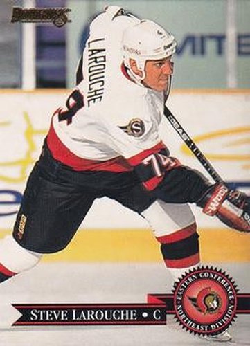 #39 Steve Larouche - Ottawa Senators - 1995-96 Donruss Hockey