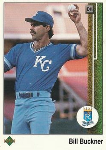 #639 Bill Buckner - Kansas City Royals - 1989 Upper Deck Baseball