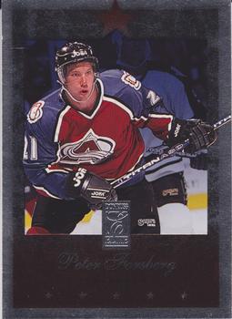 #39 Peter Forsberg - Colorado Avalanche - 1995-96 Donruss Elite Hockey