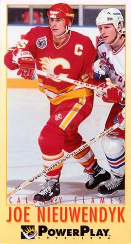 #39 Joe Nieuwendyk - Calgary Flames - 1993-94 Fleer PowerPlay Hockey