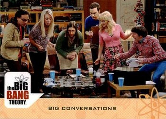 #39 Big Conversations - 2016 Cryptozoic The Big Bang Theory Seasons 6 & 7