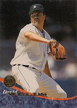 #39 David Wells - Detroit Tigers - 1994 Leaf Baseball