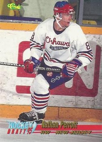 #39 Nathan Perrott - New Jersey Devils - 1995 Classic Hockey