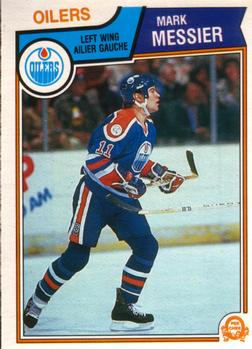 #39 Mark Messier - Edmonton Oilers - 1983-84 O-Pee-Chee Hockey