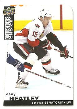 #39 Dany Heatley - Ottawa Senators - 2008-09 Collector's Choice Hockey