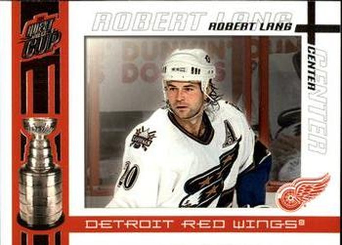 #39 Robert Lang - Detroit Red Wings - 2003-04 Pacific Quest for the Cup Hockey
