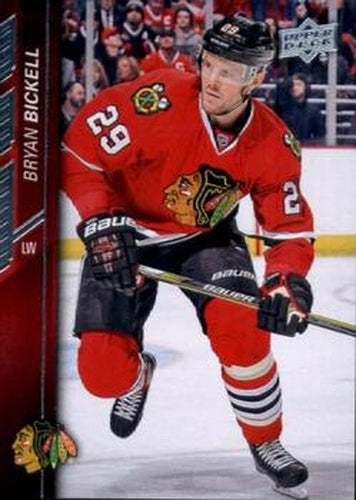 #39 Bryan Bickell - Chicago Blackhawks - 2015-16 Upper Deck Hockey