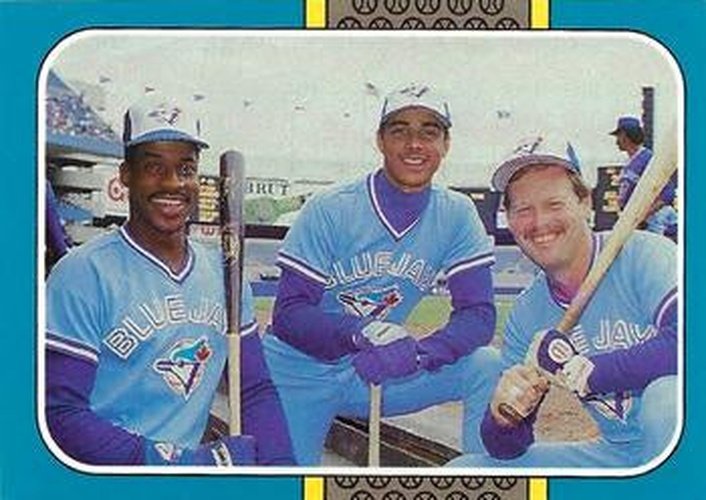 #39 Fred McGriff / Rob Ducey / Ernie Whitt - Toronto Blue Jays - 1987 Donruss Highlights Baseball