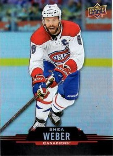 #39 Shea Weber - Montreal Canadiens - 2020-21 Upper Deck Tim Hortons Hockey
