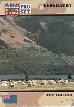#39 New Zealand - 1991 Pro Set Desert Storm