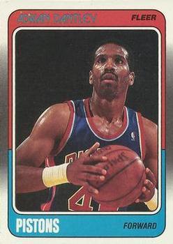 #39 Adrian Dantley - Detroit Pistons - 1988-89 Fleer Basketball