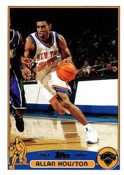 #39 Allan Houston - New York Knicks - 2003-04 Topps Basketball