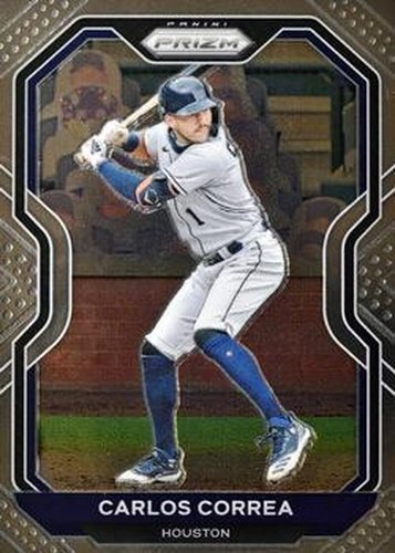 #39 Carlos Correa - Houston Astros - 2021 Panini Prizm Baseball