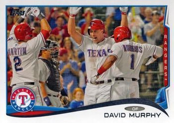 #39 David Murphy - Texas Rangers - 2014 Topps Baseball