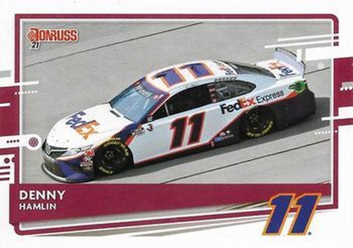 #39 Denny Hamlin - Joe Gibbs Racing - 2021 Donruss Racing