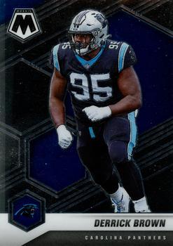 #39 Derrick Brown - Carolina Panthers - 2021 Panini Mosaic Football