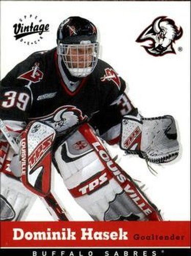 #39 Dominik Hasek - Buffalo Sabres - 2000-01 Upper Deck Vintage Hockey