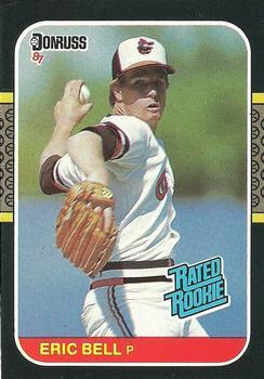 #39 Eric Bell - Baltimore Orioles - 1987 Donruss Baseball