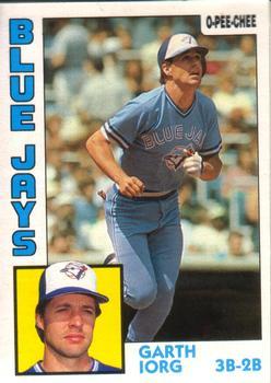 #39 Garth Iorg - Toronto Blue Jays - 1984 O-Pee-Chee Baseball