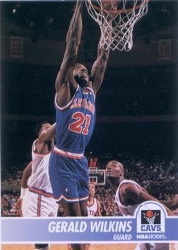 #39 Gerald Wilkins - Cleveland Cavaliers - 1994-95 Hoops Basketball