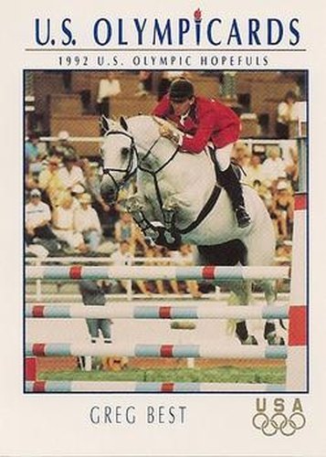 #39 Greg Best - USA - 1992 Impel U.S. Olympic Hopefuls