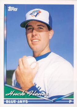 #39 Huck Flener - Toronto Blue Jays - 1994 Topps Baseball