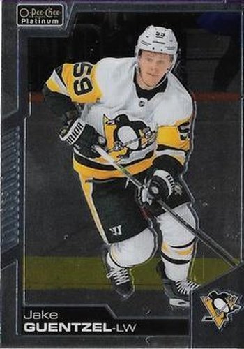 #39 Jake Guentzel - Pittsburgh Penguins - 2020-21 O-Pee-Chee Platinum Hockey