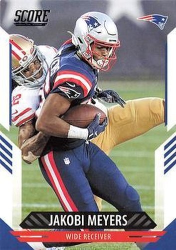 #39 Jakobi Meyers - New England Patriots - 2021 Score Football