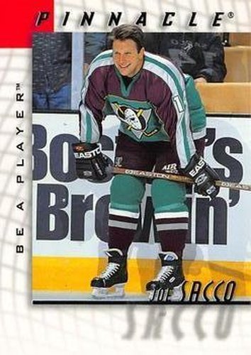 #39 Joe Sacco - Anaheim Mighty Ducks - 1997-98 Pinnacle Be a Player Hockey