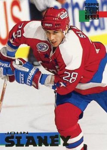 #39 John Slaney - Washington Capitals - 1994-95 Stadium Club Hockey