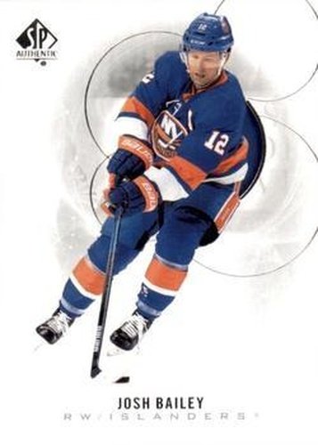 #39 Josh Bailey - New York Islanders - 2020-21 SP Authentic Hockey