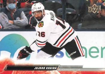 #39 Jujhar Khaira - Chicago Blackhawks - 2022-23 Upper Deck Hockey
