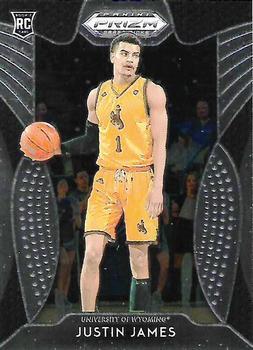 #39 Justin James - Wyoming Cowboys - 2019 Panini Prizm Draft Picks Basketball