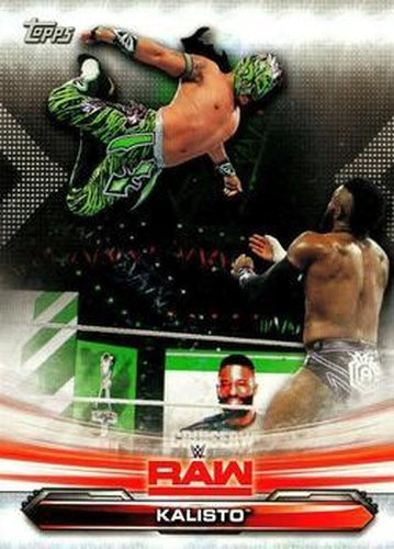 #39 Kalisto - 2019 Topps WWE RAW Wrestling