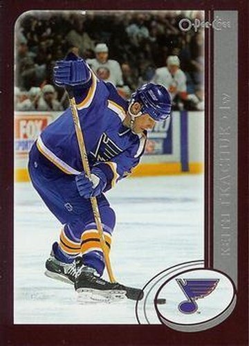 #39 Keith Tkachuk - St. Louis Blues - 2002-03 O-Pee-Chee Hockey