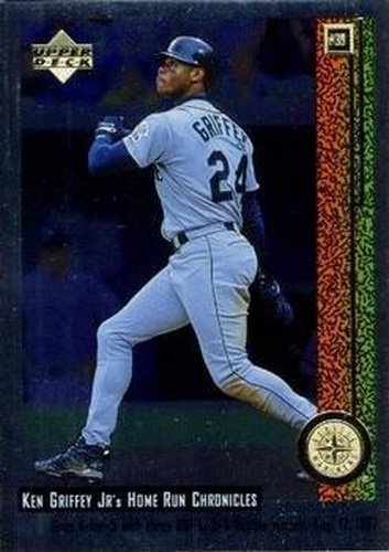 #39 Ken Griffey Jr. - Seattle Mariners - 1998 Upper Deck - Ken Griffey Jr.'s Home Run Chronicles Baseball