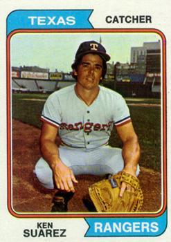 #39 Ken Suarez - Texas Rangers - 1974 Topps Baseball