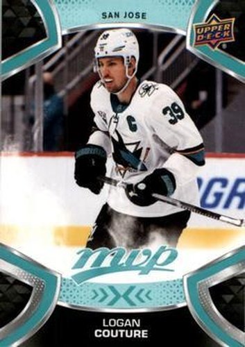 #39 Logan Couture - San Jose Sharks - 2021-22 Upper Deck MVP Hockey