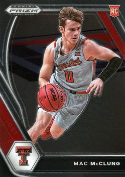 #39 Mac McClung - Texas Tech Red Raiders - 2021 Panini Prizm Collegiate Draft Picks Basketball