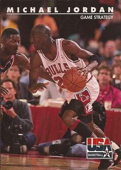#39 Michael Jordan - USA - 1992 SkyBox USA Basketball